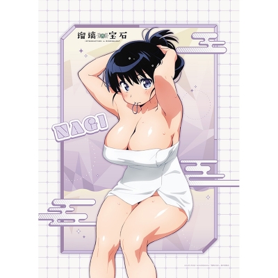 【グッズ-タペストリー】瑠璃の宝石 描き下ろしB2タペストリー(荒砥凪/温泉)Wスエード