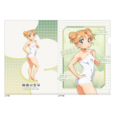 【グッズ-クリアファイル】瑠璃の宝石 描き下ろしクリアファイル(谷川瑠璃/温泉)