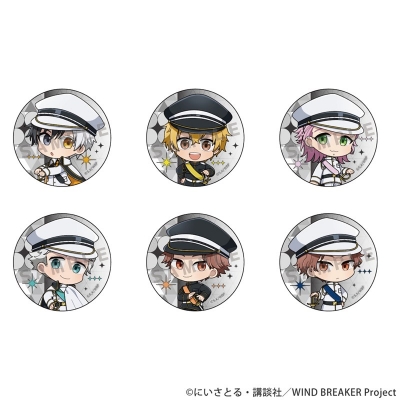 【グッズ-バッチ】WIND BREAKER トレーディング缶バッジ(ミリタリーコーデ/ver.A)