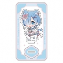 【グッズ-スタンドポップ】Re:ゼロから始める異世界生活 アクリルスタンド(レム/けもみみアイドル)の画像