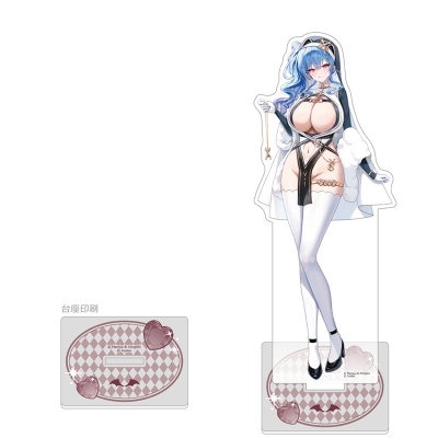 【グッズ-スタンドポップ】アズールレーン 描き下ろし特大アクリルスタンド(セントルイス/サキュバスシスター)