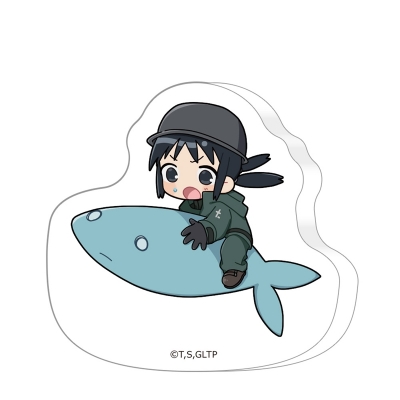 【グッズ-置きもの】少女終末旅行 ダイカットアクリルブロック(チト)