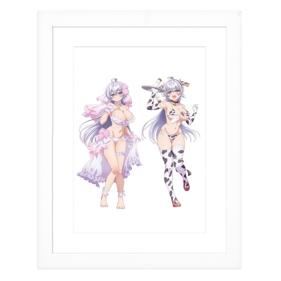 【グッズ-ボード】よわよわ先生 描き下ろしキャラファイングラフ(鶸村ひより) A4