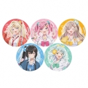 【グッズ-バッチ】わたしが恋人になれるわけないじゃん、ムリムリ!(※ムリじゃなかった!?) 描き下ろしトレーディング缶バッジ(平成ギャルver./グリッター)の画像