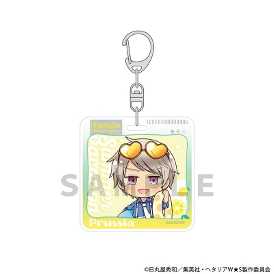 【グッズ-キーホルダー】ヘタリア World★Stars アクリルキーホルダー(プロイセン/サマーバケーション)