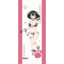 【グッズ-タペストリー】ばっどがーる 描き下ろし特大タペストリー(瑠璃葉るら/アニマル水着)の画像