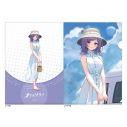 【グッズ-クリアファイル】ステラソラ 描き下ろしクリアファイル(アヤメ/夏服)の画像