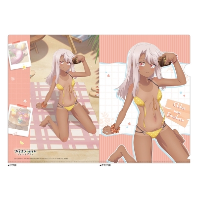 【グッズ-クリアファイル】劇場版「Fate/kaleid liner プリズマ☆イリヤ Licht 名前の無い少女」 描き下ろしクリアファイル(クロエ/日焼け)