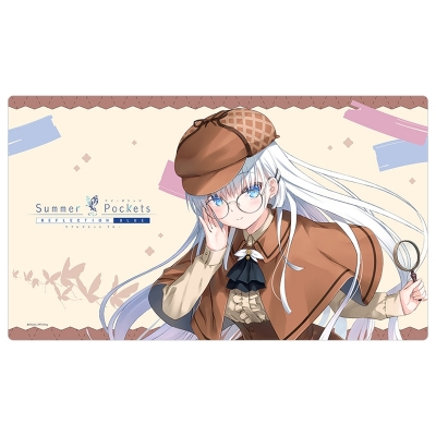 【TCG-マット】Summer Pockets REFLECTION BLUE ラバーマット(鳴瀬しろは/探偵)