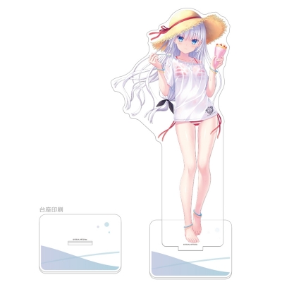 【グッズ-スタンドポップ】Summer Pockets REFLECTION BLUE 特大アクリルスタンド(鳴瀬しろは/夏フェス2024)