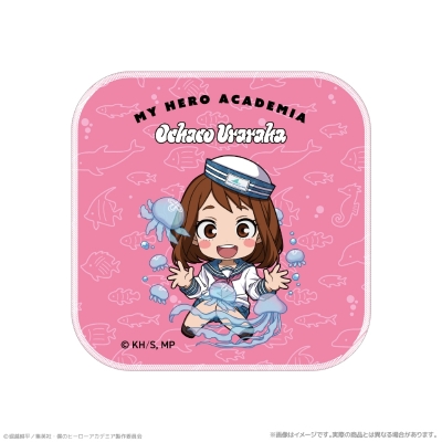 【グッズ-タオル】アニメ『僕のヒーローアカデミア』 ハンドタオル_麗日お茶子 海の生きものたちと一緒にPLUS ULTRA