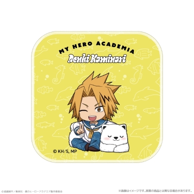 【グッズ-タオル】アニメ『僕のヒーローアカデミア』 ハンドタオル_上鳴電気 海の生きものたちと一緒にPLUS ULTRA