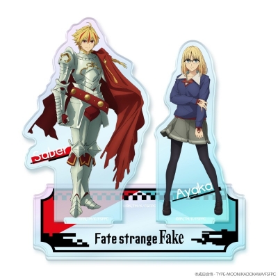 【グッズ-スタンドポップ】TVアニメ『Fate/strange Fake』 オーロラアクリルニコスタンド アヤカ・サジョウ&セイバー