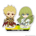 【グッズ-スタンドポップ】TVアニメ『Fate/strange Fake』 アクリルキャラスタンド ミニキャラ アーチャー&ランサーの画像