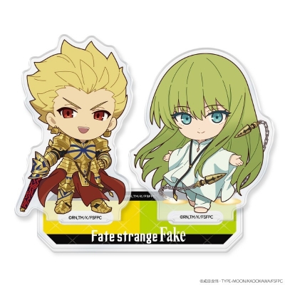 【グッズ-スタンドポップ】TVアニメ『Fate/strange Fake』 アクリルキャラスタンド ミニキャラ アーチャー&ランサー