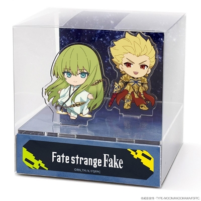 【グッズ-スタンドポップ】TVアニメ『Fate/strange Fake』 きゅーびゅー ミニキャラ アーチャー&ランサー