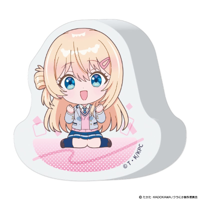 【グッズ-置きもの】TVアニメ『クラスで2番目に可愛い女の子と友だちになった』 ゆらゆらアクリルブロック 天海夕