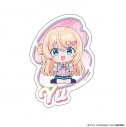 【グッズ-ステッカー】TVアニメ『クラスで2番目に可愛い女の子と友だちになった』 ダイカットステッカー ミニキャラ 天海夕の画像