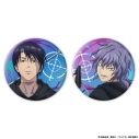 【グッズ-バッチ】TVアニメ『キルアオ』 オーロラ缶バッジ2個セット 竜胆カズマ&竜胆エイジの画像