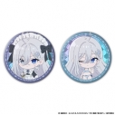 【グッズ-バッチ】TVアニメ「死亡遊戯で飯を食う。」 オーロラ缶バッジ2個セット 幽鬼 GHOST HOUSE ver. & CLOUDY BEACH ver.の画像