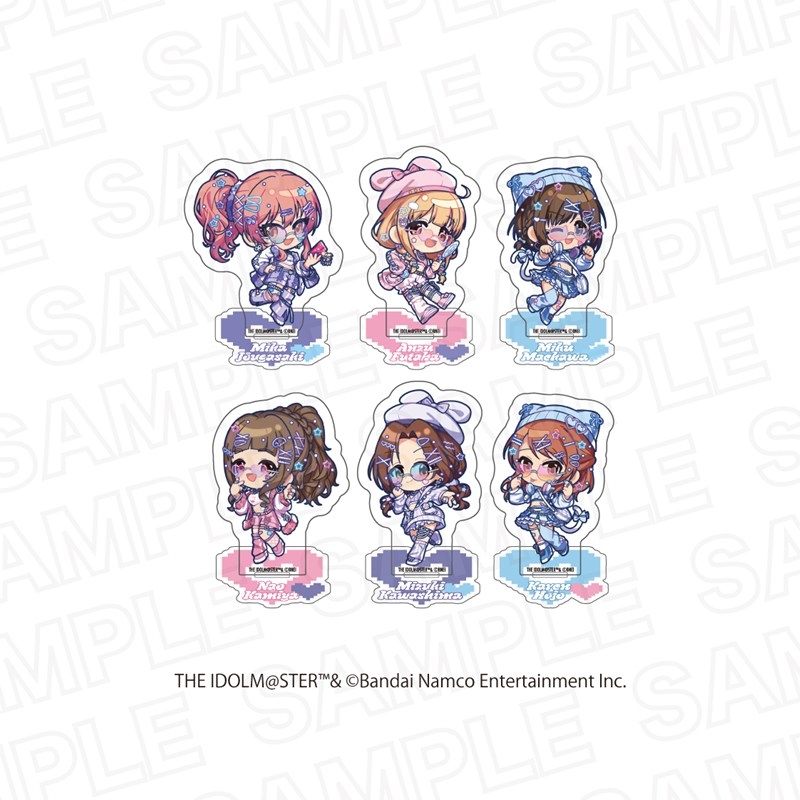 【グッズ-スタンドポップ】アイドルマスター シンデレラガールズ×アイドルマスター ミリオンライブ！ トレーディングミニキャラアクリルスタンド シンデレラガールズ