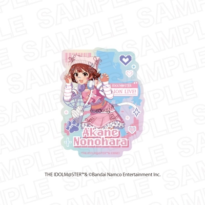 【グッズ-ステッカー】アイドルマスター シンデレラガールズ×アイドルマスター ミリオンライブ! オーロラステッカー 野々原 茜