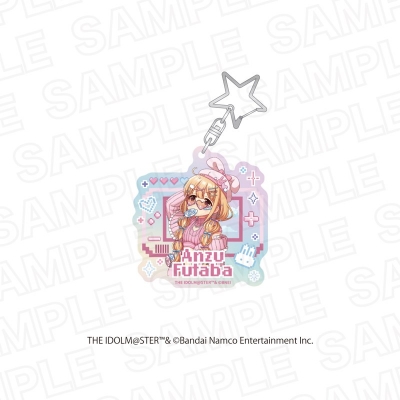 【グッズ-キーホルダー】アイドルマスター シンデレラガールズ×アイドルマスター ミリオンライブ! オーロラアクリルキーホルダー 双葉 杏