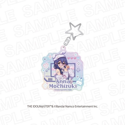 【グッズ-キーホルダー】アイドルマスター シンデレラガールズ×アイドルマスター ミリオンライブ! オーロラアクリルキーホルダー 望月 杏奈