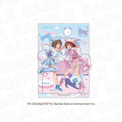 【グッズ-スタンドポップ】アイドルマスター シンデレラガールズ×アイドルマスター ミリオンライブ! アクリルスタンド ジオラマセット C
