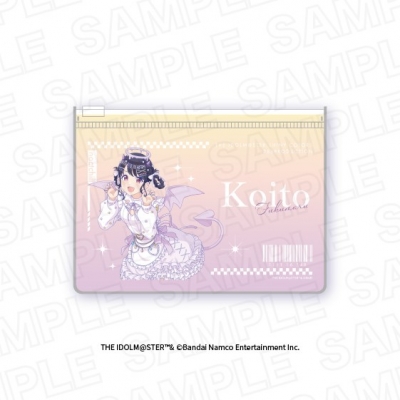 【グッズ-ポーチ】アイドルマスター シャイニーカラーズ クリアポーチ 福丸小糸