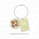 【グッズ-キーホルダー】アイドルマスター ミリオンライブ! ほ?っとひと息 銭湯HANABI団ver. 2連アクリルキーホルダー 福田 のり子の画像