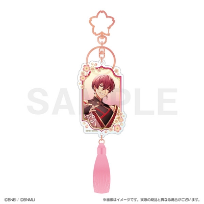 【グッズ-キーホルダー】アイドリッシュセブン 吉兆の調べ タッセル付きアクリルキーホルダー 狗丸トウマ