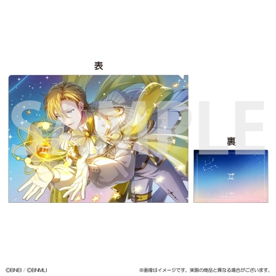 【グッズ-クリアファイル】アイドリッシュセブン 16 STAR SIGNS UR オーロラクリアファイル 六弥ナギ