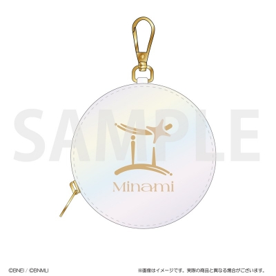 【グッズ-ポーチ】アイドリッシュセブン 16 STAR SIGNS UR 丸形ポーチ 棗巳波