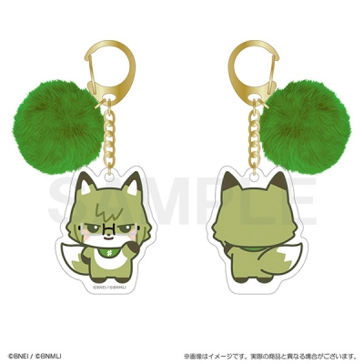 【グッズ-キーホルダー】アイドリッシュセブン あにまりっしゅせぶん ぽんぽん付きキーホルダー やまこん