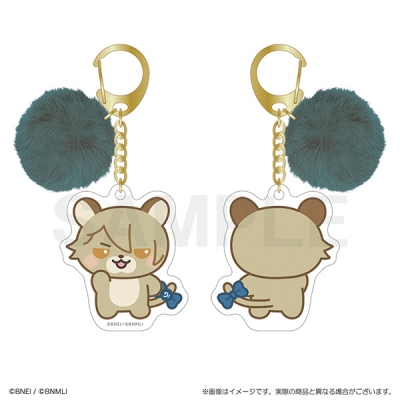 【グッズ-キーホルダー】アイドリッシュセブン あにまりっしゅせぶん ぽんぽん付きキーホルダー りゅーがー
