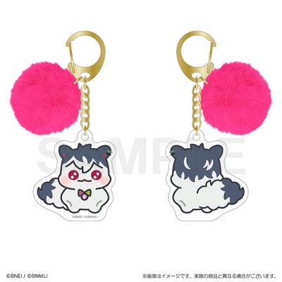 【グッズ-キーホルダー】アイドリッシュセブン あにまりっしゅせぶん ぽんぽん付きキーホルダー ももんが
