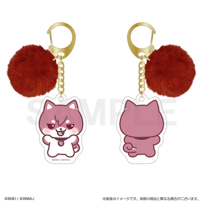 【グッズ-キーホルダー】アイドリッシュセブン あにまりっしゅせぶん ぽんぽん付きキーホルダー とまわん
