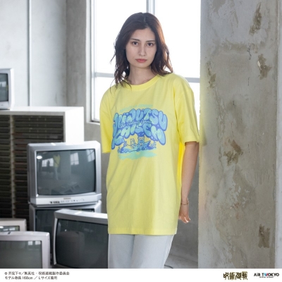 【グッズ-Tシャツ】呪術廻戦 「死滅回游」シーンイラストTシャツ 3(夜蛾正道・タケル)XXL