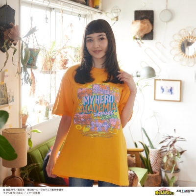 【グッズ-Tシャツ】僕のヒーローアカデミア 第4期 シーンイラストTシャツ7(文化祭)XXL
