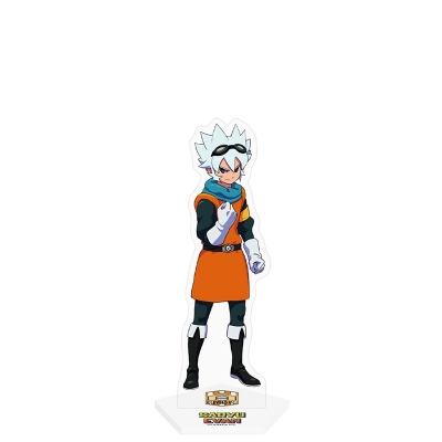 【グッズ-スタンドポップ】『イナズマイレブン 英雄たちのヴィクトリーロード』 キャラクターアクリルスタンド サリュー・エヴァン (歴代ボス集合イラスト)