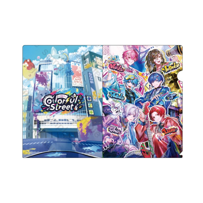 【グッズ-クリアファイル】いれいす Irregular Vacation -Colorful Street- クリアファイル いれいす