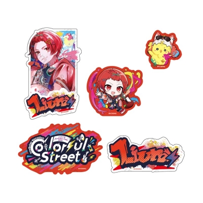 【グッズ-ステッカー】いれいす Irregular Vacation -Colorful Street- ステッカーセット りうら