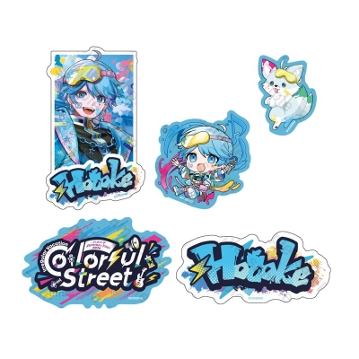 【グッズ-ステッカー】いれいす Irregular Vacation -Colorful Street- ステッカーセット -hotoke-