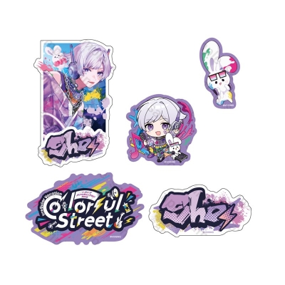 【グッズ-ステッカー】いれいす Irregular Vacation -Colorful Street- ステッカーセット 初兎