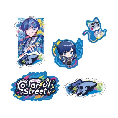 【グッズ-ステッカー】いれいす Irregular Vacation -Colorful Street- ステッカーセット If