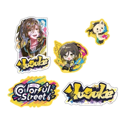 【グッズ-ステッカー】いれいす Irregular Vacation -Colorful Street- ステッカーセット 悠佑