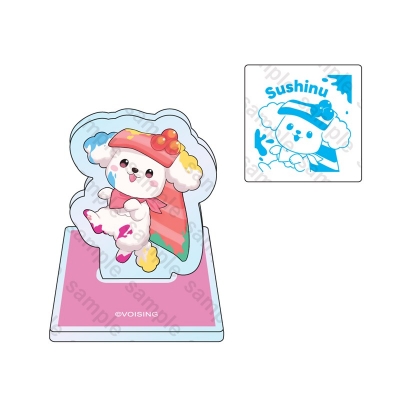 【グッズ-スタンプ】いれいす Irregular Vacation -Colorful Street- もふめいとアクスタスタンプ すしーぬ