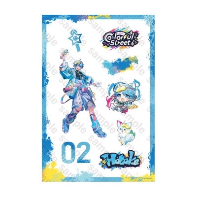 【グッズ-シール】いれいす Irregular Vacation -Colorful Street- ボディシール -hotoke-