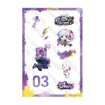 【グッズ-シール】いれいす Irregular Vacation -Colorful Street- ボディシール 初兎